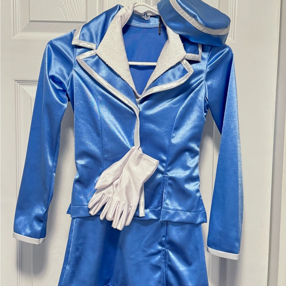 “Jet Set” Airline attendant Dance Costume.